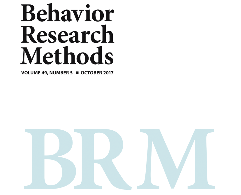 Behavior Research Methods Journal Cover